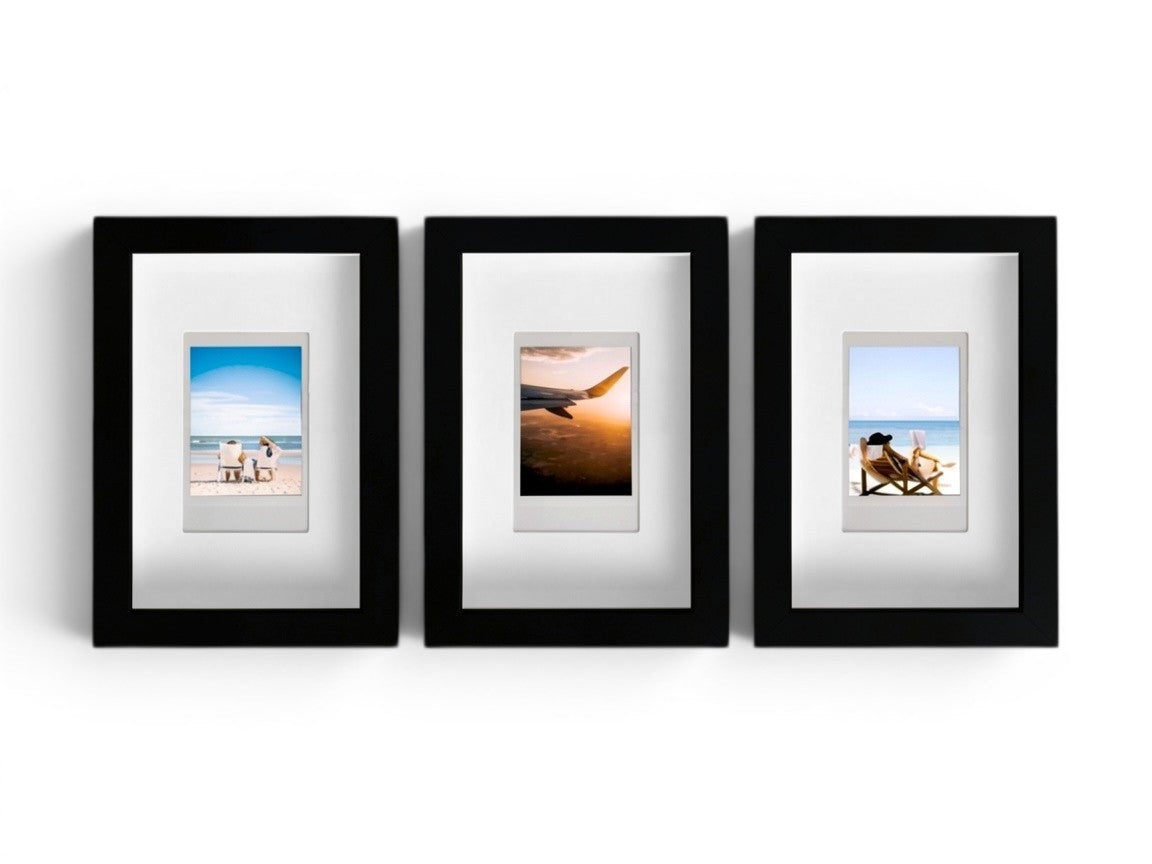 Instant Photo Frames | Set of 3 Instax mini | UV blocking
