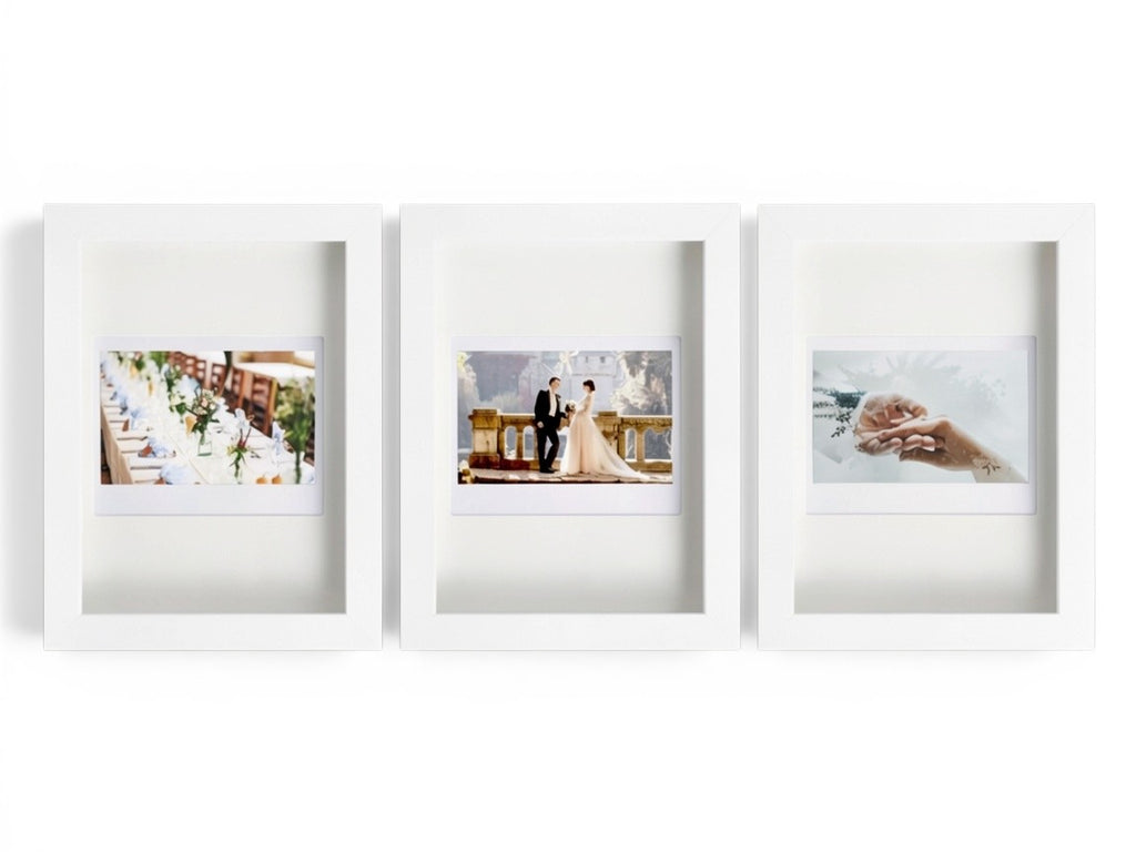 Instant Photo Frames | Set of 3 Instax Wide | UV blocking