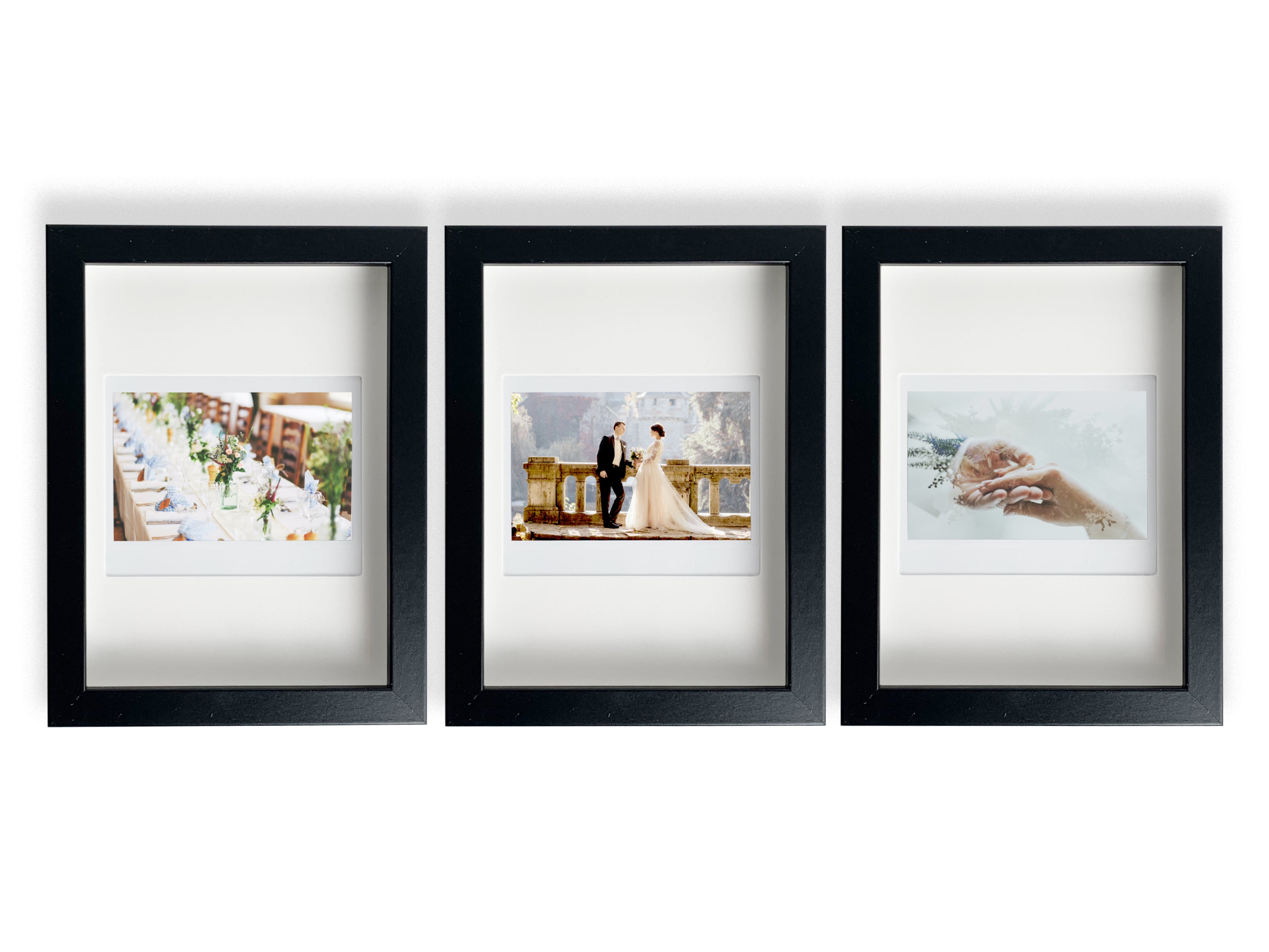Instant Photo Frames | Set of 3 Instax Wide | UV blocking