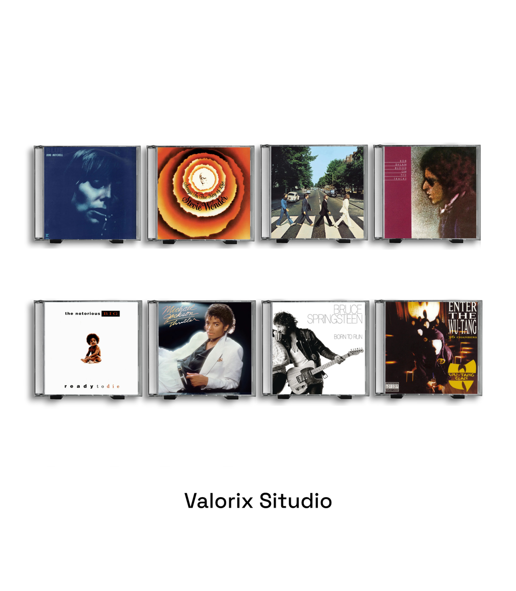 Minimalist CD Wall Mount